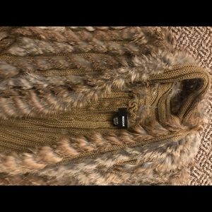Rudsak Rabbit fur vest